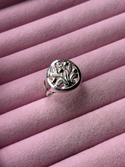 Anillo grande árbol de la vida