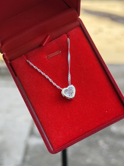Conjunto de plata Corazón Susanito