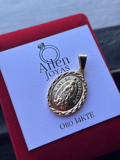 Dije virgen de guadalupe 