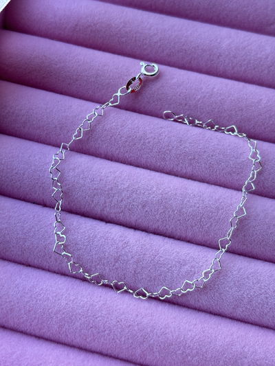 Pulsera corazoncitos 