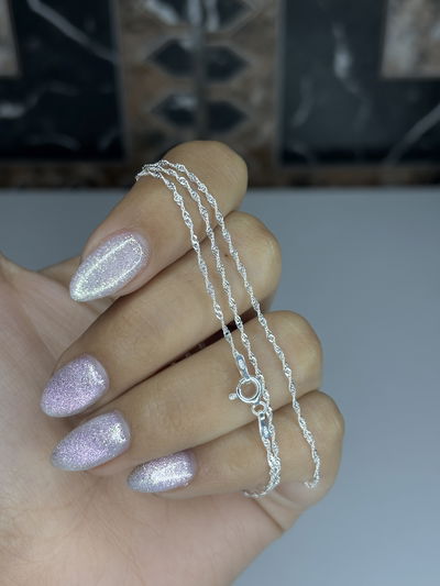 Cadena plata singapur