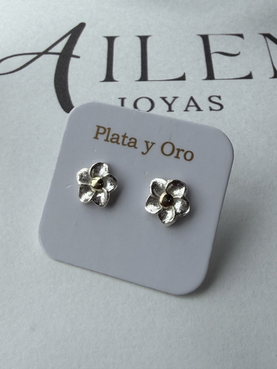 Aros Florecita calada
