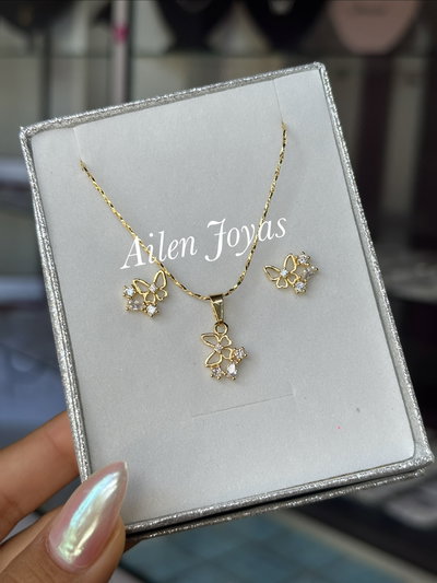 Conjunto mariposa