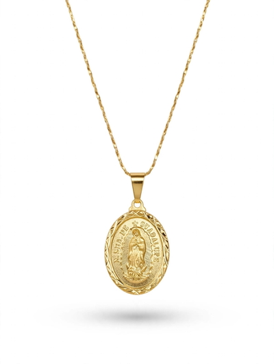 Cadena con dije Virgen de Guadalupe