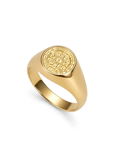 Anillo Sello San Benito grande