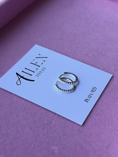 Argollas shine 12 mm