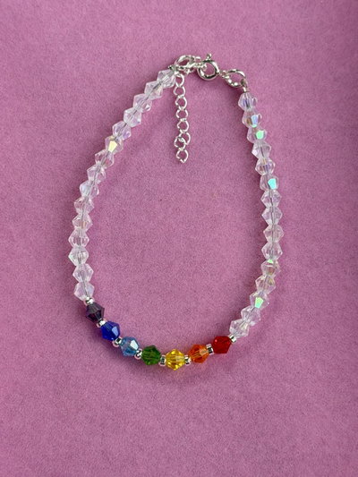 Pulsera cristal 7 chakras M2 cristal