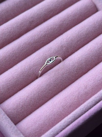 Anillo mini ojo turco 