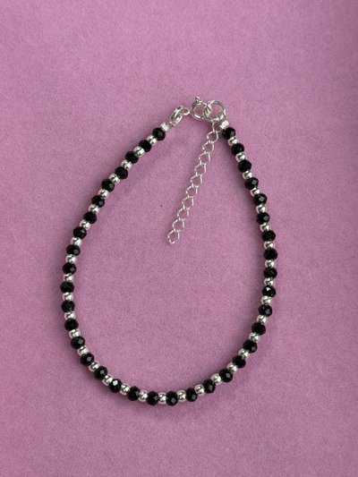 Pulsera cristal negro 