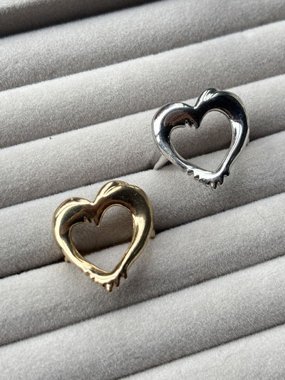 Anillo corazon