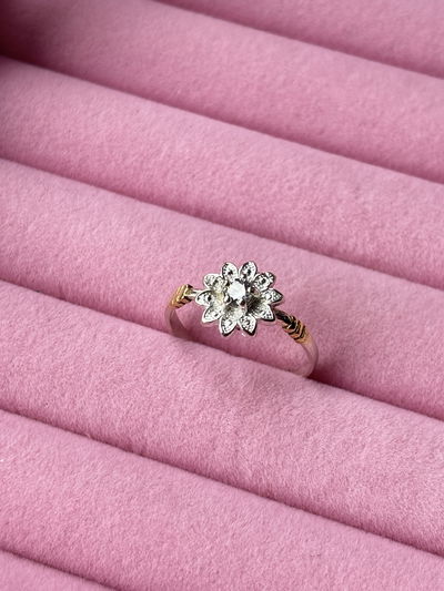 Anillo flor