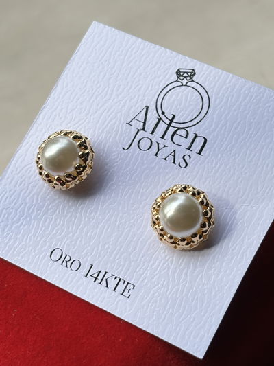 Aros perlas