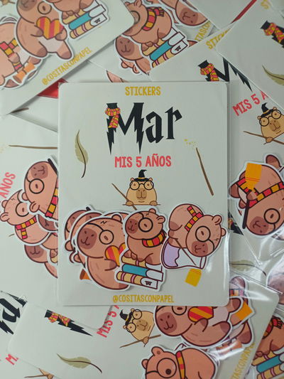 Sticker CAPIPOTTER Souvenir Pack x10