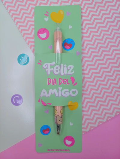 Lapicera Día del Amigo