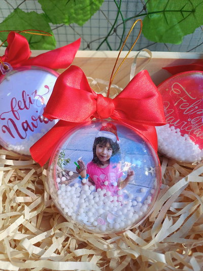 Esferas con Fotos 8cm