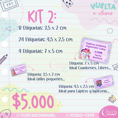 Kit Escolar 2