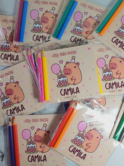 Librito + 2 Lápices Pack x10