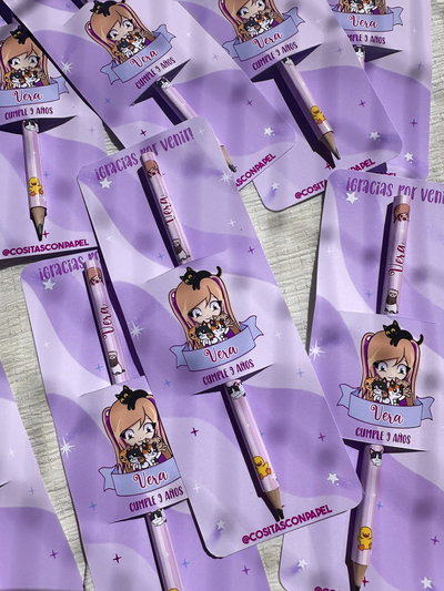 Lápiz Personalizado Pack x10