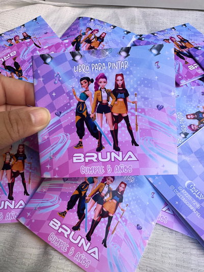 Librito para Pintar Pack x10