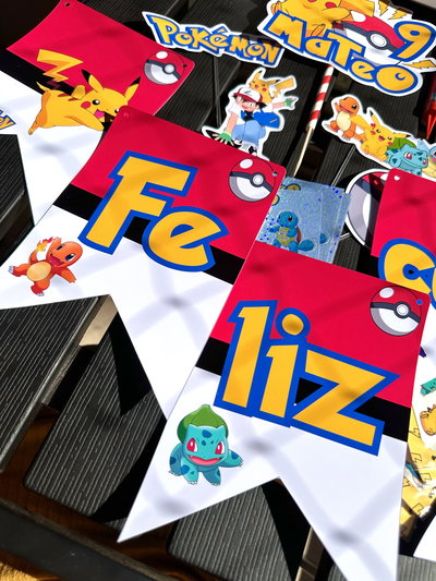 Banderín FELIZ CUMPLE 🎂 