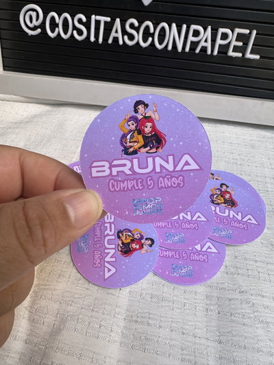 Sticker Candy Bar Bolsitas