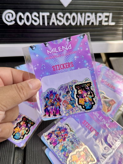 Sticker HOLO5 Pack x10 