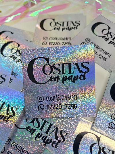 Etiquetas Holograficas 5cm Pack 20 unidades 