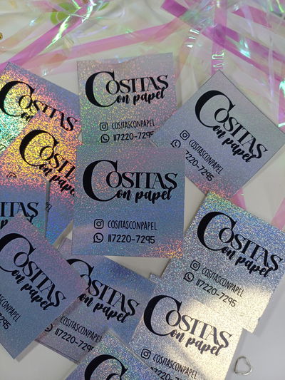 Etiquetas Holograficas 5cm Pack 100 unidades 