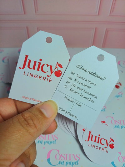 Etiquetas Bifaz Pack x20