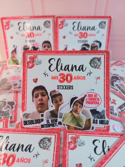 Stickers Personalizados Pack x10 