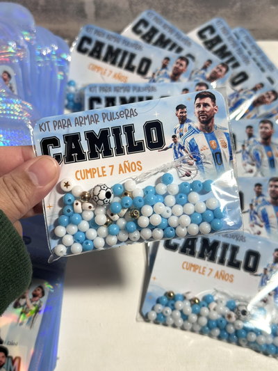 Kit Pulseras MUNDIAL Pack x10
