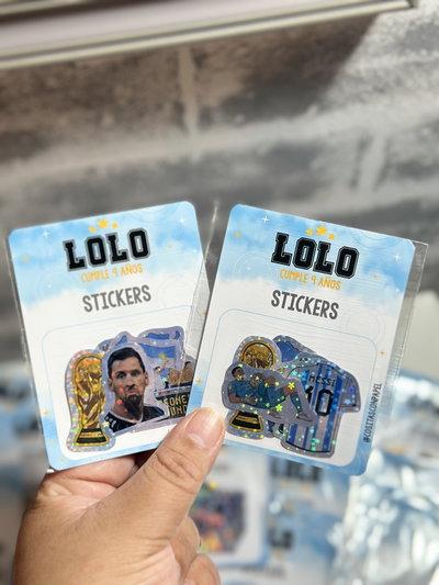 Stickers 🇦🇷 HOLO5 Pack x10 