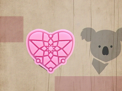 Molde corazón