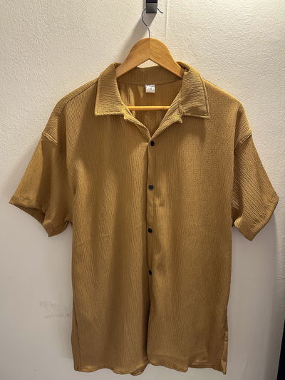 Camisa Hawaii Beige