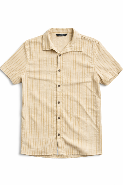 Camisa Tejida Crochet Beige