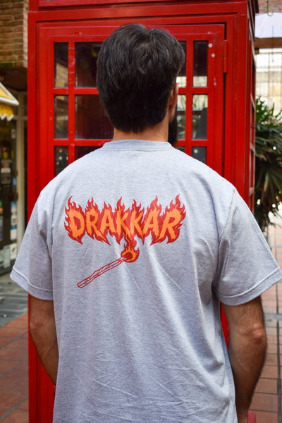 Remera Ignite the era Gris melange