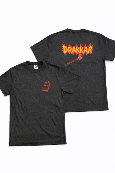 Remera Ignite the era Gris oscuro