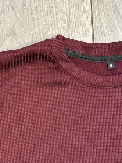 Sweater MiniWaffle Bordo