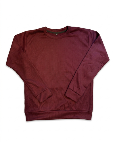 Sweater MiniWaffle Bordo