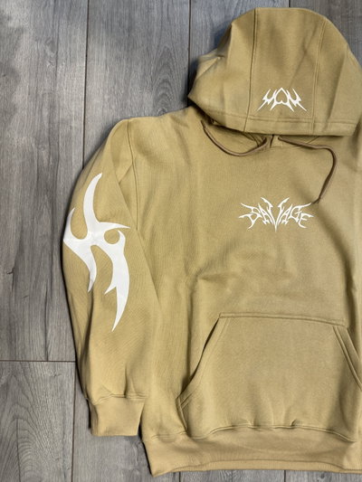 Hoodie Savage Beige
