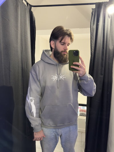 Hoodie Savage Gris