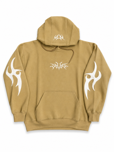 Hoodie Savage Beige