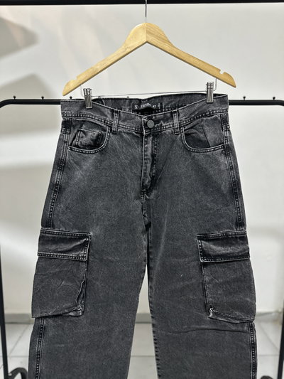 Jean Baggy Cargo Sombra
