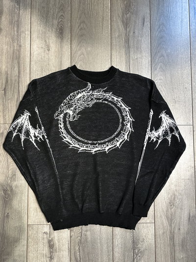 Sweater Bordado Dragón 🐉