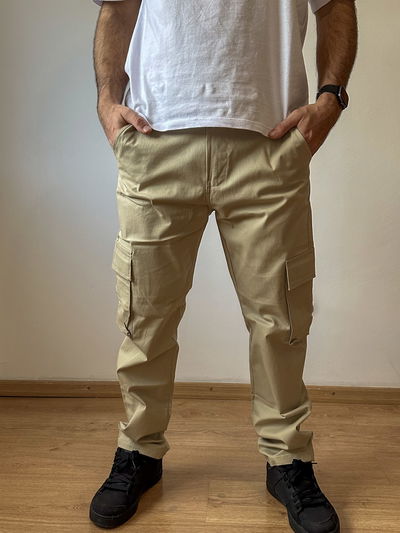 Cargo Gabardina Beige