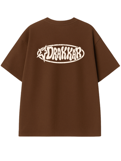 Vintage Logo Tee Marrón