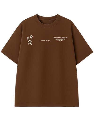 Vintage Logo Tee Marrón