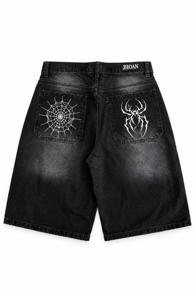 Bermuda Baggy Black Spider