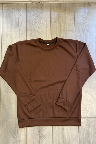 Sweater MiniWaffle Marrón