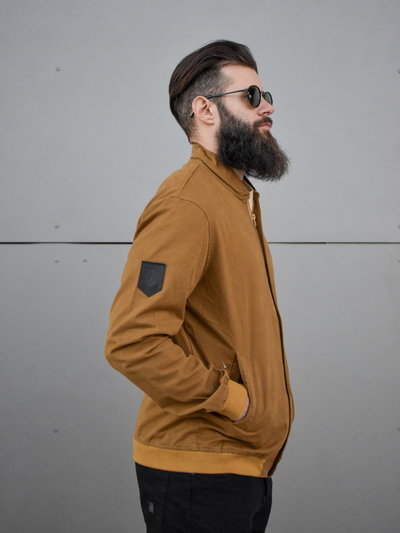 Campera Gabardina Beige